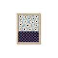 Picture of Blue Patterned Floral Perfection  _GroupedProduct_Rectangle_Portrait_Framed_Matted_