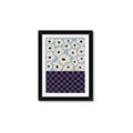 Picture of Blue Patterned Floral Perfection  _GroupedProduct_Rectangle_Portrait_Framed_Matted_