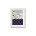 Picture of Blue Patterned Floral Perfection  _GroupedProduct_Rectangle_Portrait_Framed_Matted_