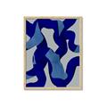 Picture of Constellation of Blue Strokes _GroupedProduct_Rectangle_Portrait_Framed_Matted_