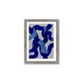 Picture of Constellation of Blue Strokes _GroupedProduct_Rectangle_Portrait_Framed_Matted_