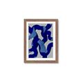Picture of Constellation of Blue Strokes _GroupedProduct_Rectangle_Portrait_Framed_Matted_