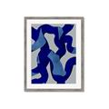 Picture of Constellation of Blue Strokes _GroupedProduct_Rectangle_Portrait_Framed_Matted_