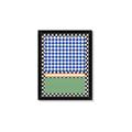 Picture of Psychedelic Checkered Aura _GroupedProduct_Rectangle_Portrait_Framed_Matted_