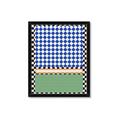 Picture of Psychedelic Checkered Aura _GroupedProduct_Rectangle_Portrait_Framed_Matted_