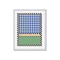 Picture of Psychedelic Checkered Aura _GroupedProduct_Rectangle_Portrait_Framed_Matted_