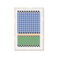 Picture of Psychedelic Checkered Aura _GroupedProduct_Rectangle_Portrait_Framed_Matted_
