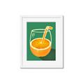 Picture of Orange Juice Poition _GroupedProduct_Rectangle_Portrait_Framed_Matted_