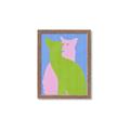 Picture of Optical Cat Duo _GroupedProduct_Rectangle_Portrait_Framed_Matted_
