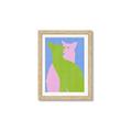 Picture of Optical Cat Duo _GroupedProduct_Rectangle_Portrait_Framed_Matted_