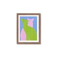 Picture of Optical Cat Duo _GroupedProduct_Rectangle_Portrait_Framed_Matted_