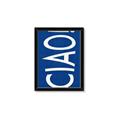 Picture of Ciao in Blue _GroupedProduct_Rectangle_Portrait_Framed_Matted_