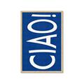 Picture of Ciao in Blue _GroupedProduct_Rectangle_Portrait_Framed_Matted_