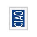 Picture of Ciao in Blue _GroupedProduct_Rectangle_Portrait_Framed_Matted_