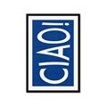 Picture of Ciao in Blue _GroupedProduct_Rectangle_Portrait_Framed_Matted_