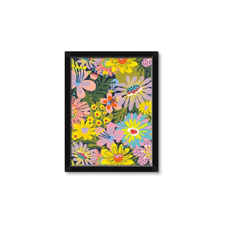 Picture of Enchanted Floral Blossoms _GroupedProduct_Rectangle_Portrait_Framed_Matted_
