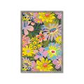 Picture of Enchanted Floral Blossoms _GroupedProduct_Rectangle_Portrait_Framed_Matted_