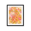 Picture of Floral Rainbow Reverie _GroupedProduct_Rectangle_Portrait_Framed_Matted_
