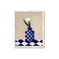 Picture of Kaleidoscopic Vase _GroupedProduct_Rectangle_Portrait_Framed_Matted_