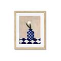 Picture of Kaleidoscopic Vase _GroupedProduct_Rectangle_Portrait_Framed_Matted_