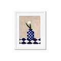 Picture of Kaleidoscopic Vase _GroupedProduct_Rectangle_Portrait_Framed_Matted_