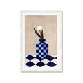 Picture of Kaleidoscopic Vase _GroupedProduct_Rectangle_Portrait_Framed_Matted_