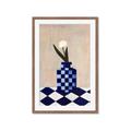 Picture of Kaleidoscopic Vase _GroupedProduct_Rectangle_Portrait_Framed_Matted_