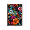 Picture of Chromatic Meadow of Flowers _GroupedProduct_Rectangle_Portrait_Framed_Matted_