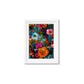 Picture of Chromatic Meadow of Flowers _GroupedProduct_Rectangle_Portrait_Framed_Matted_
