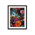 Picture of Chromatic Meadow of Flowers _GroupedProduct_Rectangle_Portrait_Framed_Matted_