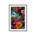 Picture of Chromatic Meadow of Flowers _GroupedProduct_Rectangle_Portrait_Framed_Matted_