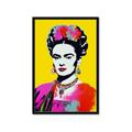 Picture of Botanical Bliss of Frida _GroupedProduct_Rectangle_Portrait_Framed_Matted_