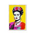 Picture of Botanical Bliss of Frida _GroupedProduct_Rectangle_Portrait_Framed_Matted_
