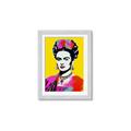 Picture of Botanical Bliss of Frida _GroupedProduct_Rectangle_Portrait_Framed_Matted_