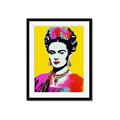 Picture of Botanical Bliss of Frida _GroupedProduct_Rectangle_Portrait_Framed_Matted_