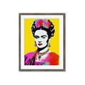 Picture of Botanical Bliss of Frida _GroupedProduct_Rectangle_Portrait_Framed_Matted_