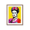 Picture of Botanical Bliss of Frida _GroupedProduct_Rectangle_Portrait_Framed_Matted_