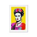 Picture of Botanical Bliss of Frida _GroupedProduct_Rectangle_Portrait_Framed_Matted_