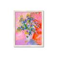Picture of Petals in Pink Bloom  _GroupedProduct_Rectangle_Portrait_Framed_Matted_