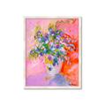 Picture of Petals in Pink Bloom  _GroupedProduct_Rectangle_Portrait_Framed_Matted_