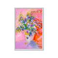 Picture of Petals in Pink Bloom  _GroupedProduct_Rectangle_Portrait_Framed_Matted_