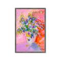 Picture of Petals in Pink Bloom  _GroupedProduct_Rectangle_Portrait_Framed_Matted_