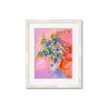 Picture of Petals in Pink Bloom  _GroupedProduct_Rectangle_Portrait_Framed_Matted_