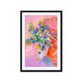 Picture of Petals in Pink Bloom  _GroupedProduct_Rectangle_Portrait_Framed_Matted_