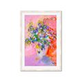 Picture of Petals in Pink Bloom  _GroupedProduct_Rectangle_Portrait_Framed_Matted_