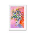 Picture of Petals in Pink Bloom  _GroupedProduct_Rectangle_Portrait_Framed_Matted_