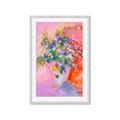 Picture of Petals in Pink Bloom  _GroupedProduct_Rectangle_Portrait_Framed_Matted_