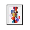 Picture of Geometric Graffiti _GroupedProduct_Rectangle_Portrait_Framed_Matted_