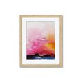 Picture of Abstract  Glow I _GroupedProduct_Rectangle_Portrait_Framed_Matted_