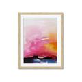 Picture of Abstract  Glow I _GroupedProduct_Rectangle_Portrait_Framed_Matted_